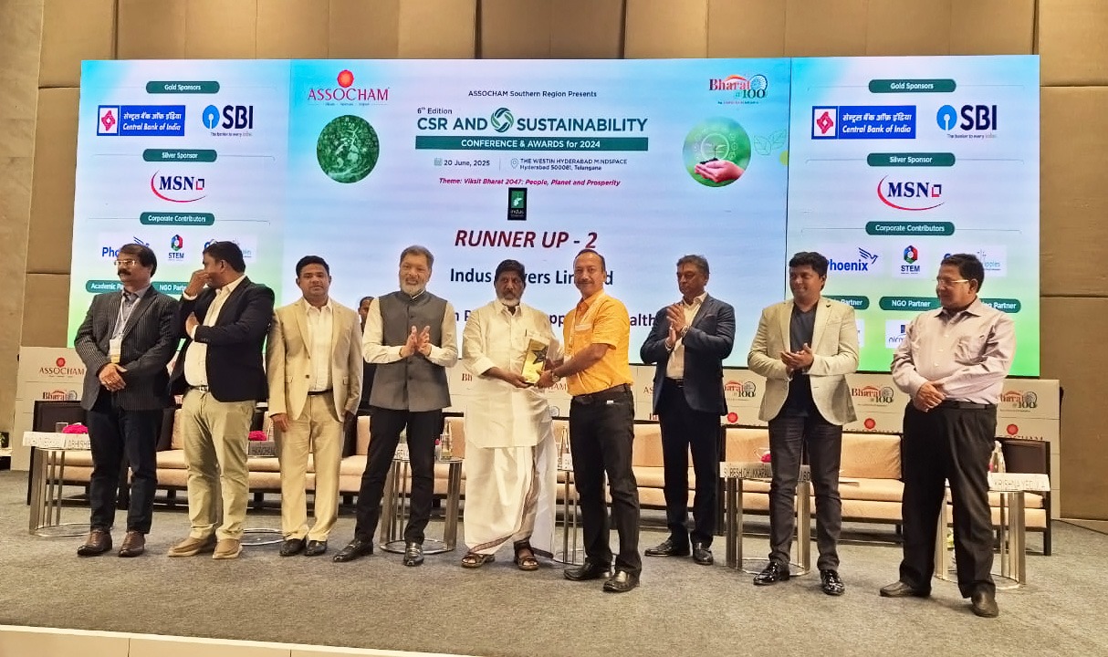 Indian-GRAPEVINE-rec-limited-wins-assocham-csr-and-sustainability-award-2024-for-excellence-in-providing-support-to-h