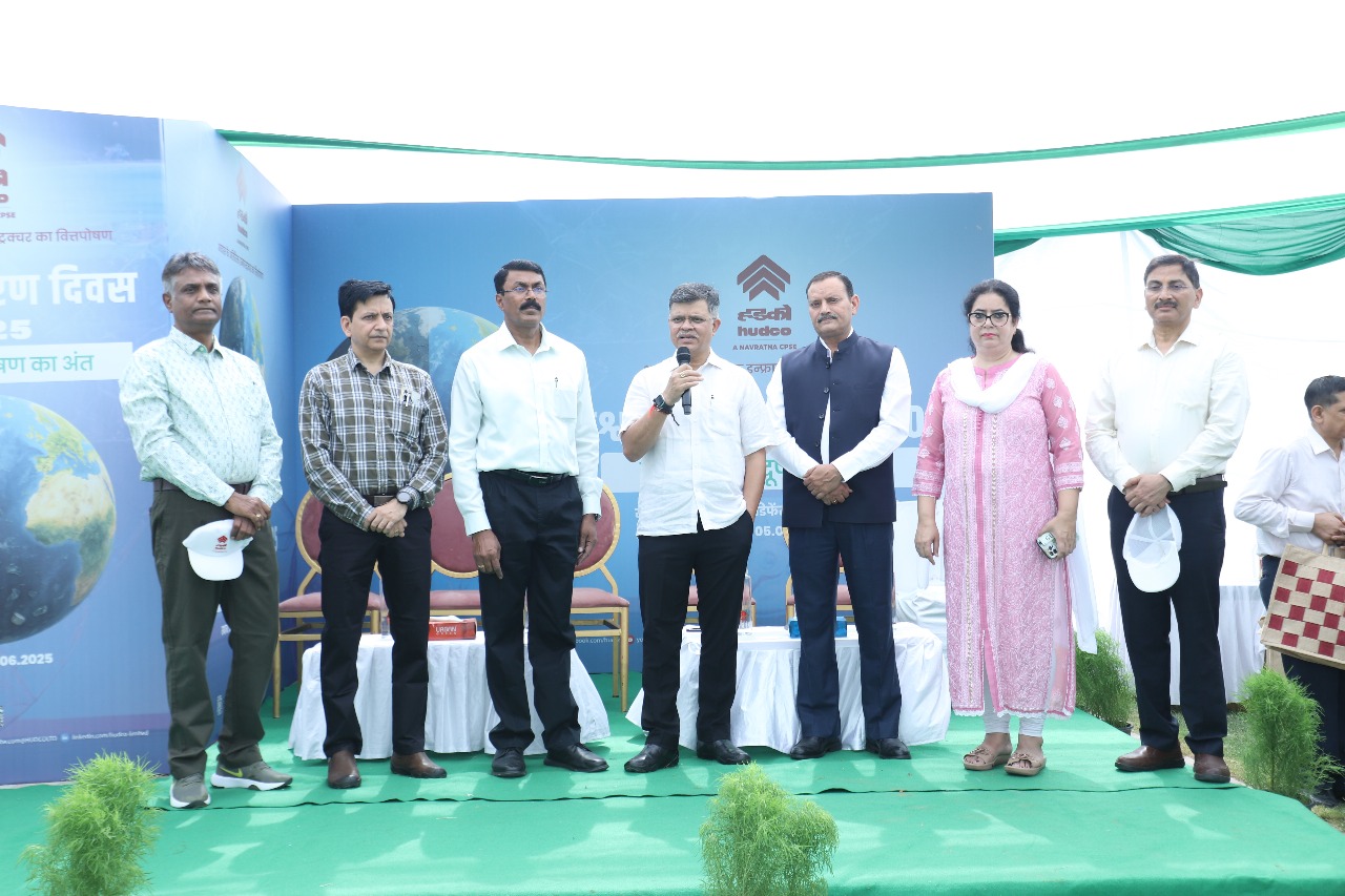 Indian-GRAPEVINE-hudco-observes-world-environment-day-2025--with-tree-plantation-drives