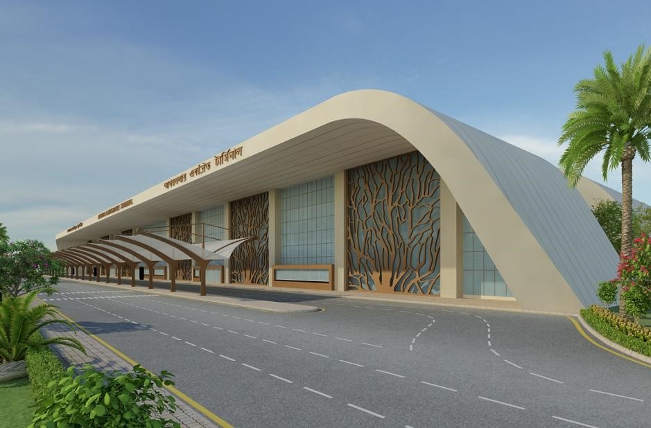 Project-Your-State-new-integrated-terminal-building-with-enhanced-capacity-coming-up-at--aais-agartala-airport-in-tripu