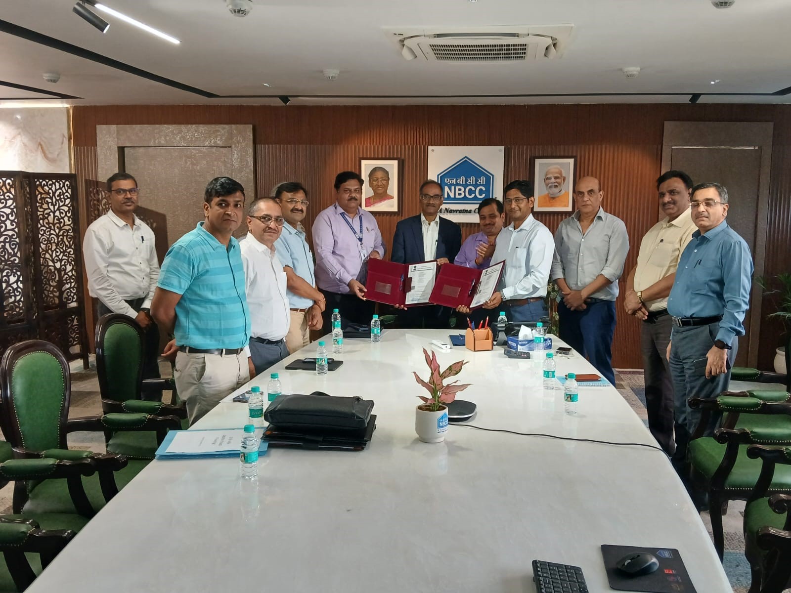 Indian-GRAPEVINE-nbcc-signs-mou-with-grid-india-grid-controller-of-india-limited