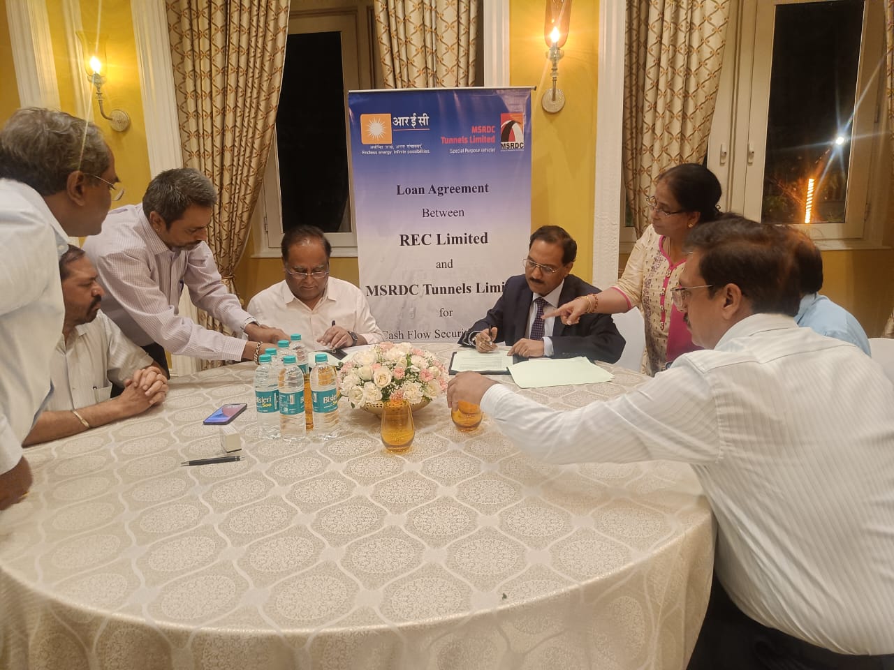 Indian-GRAPEVINE-rec-signed-loanagreement-with-msrdc-tunnels-limited-at-mumbai-on-16-may-2023