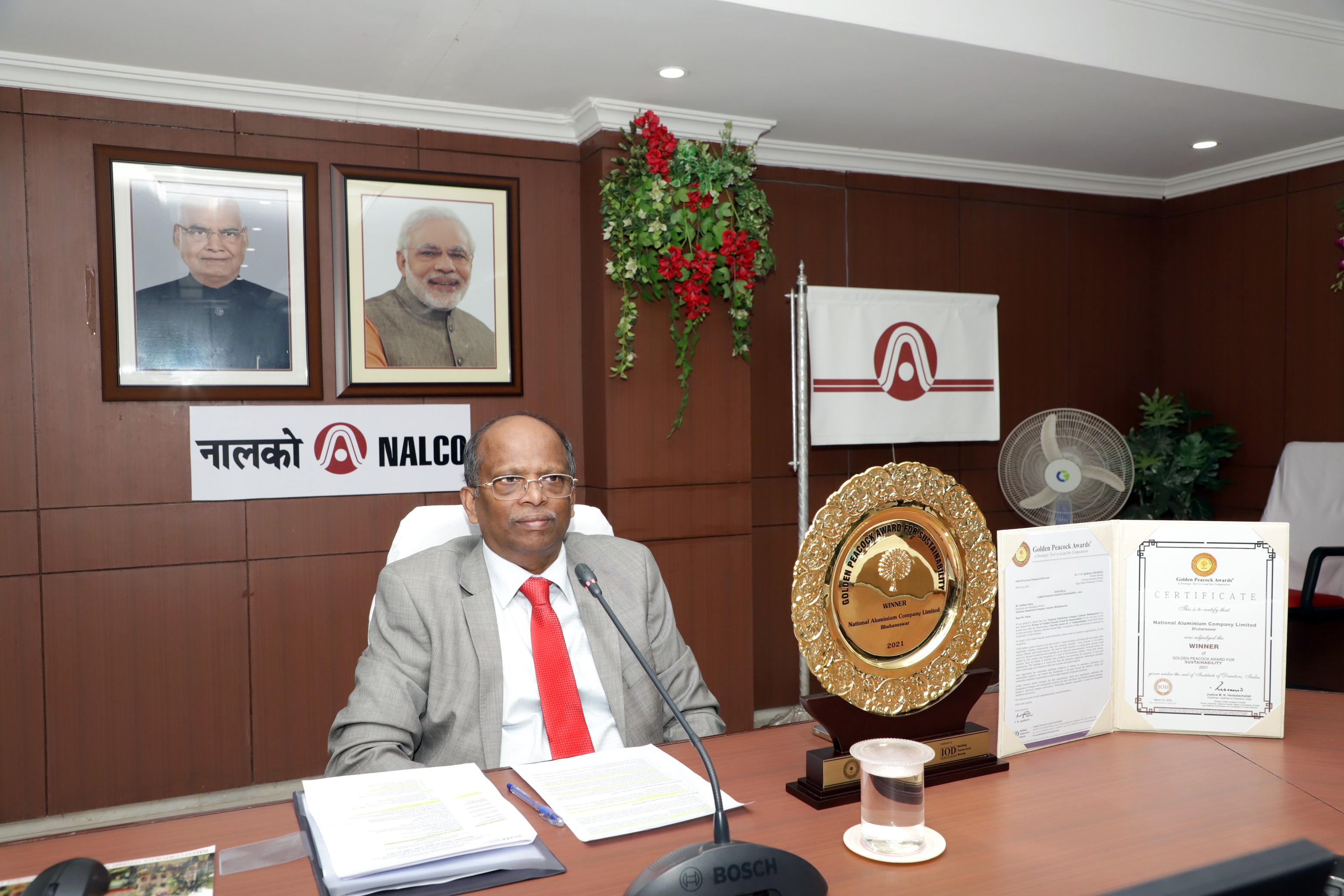 Indian-GRAPEVINE-nalco-wins-coveted-golden-peacock-national-award-for--sustainability