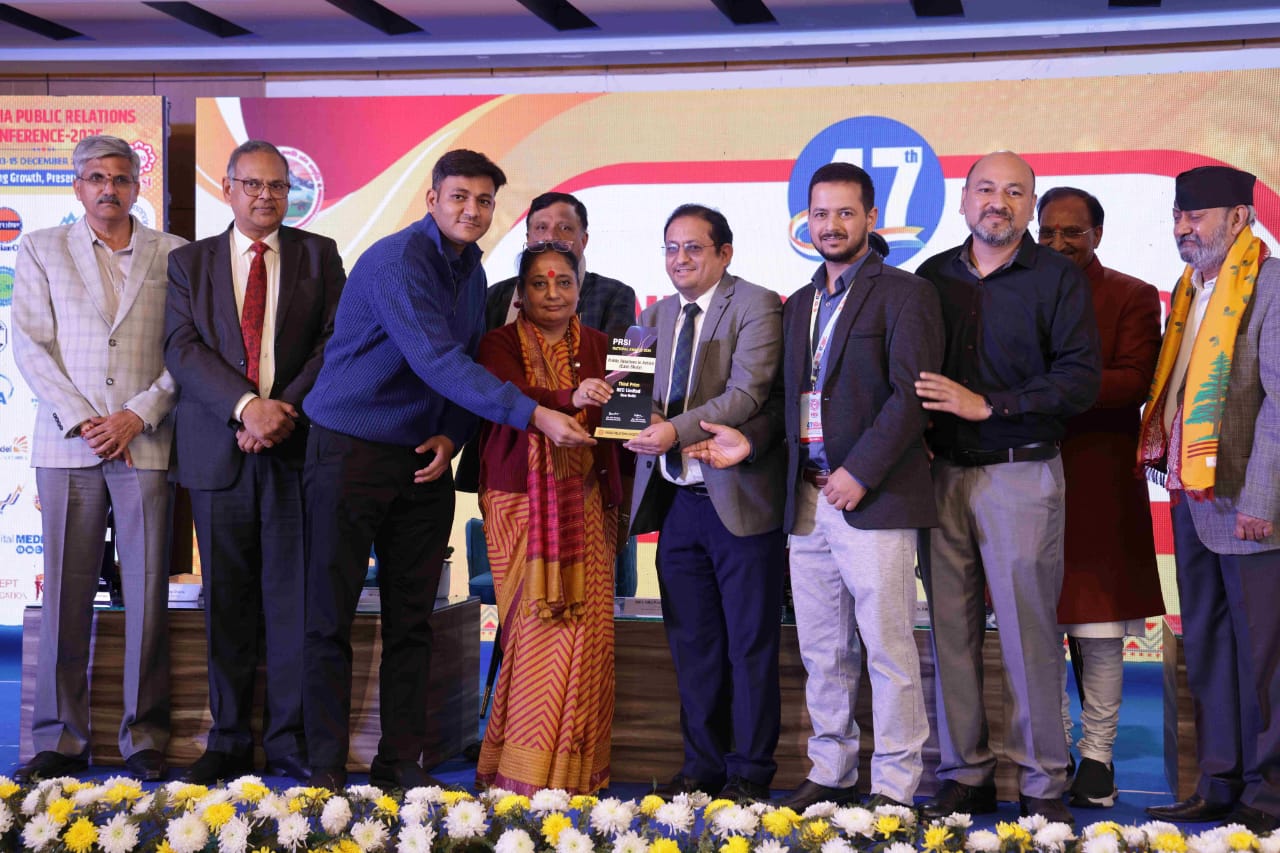 Indian-GRAPEVINE-rec-limited-wins-two-awards-at-47th-all-india-pr-conference