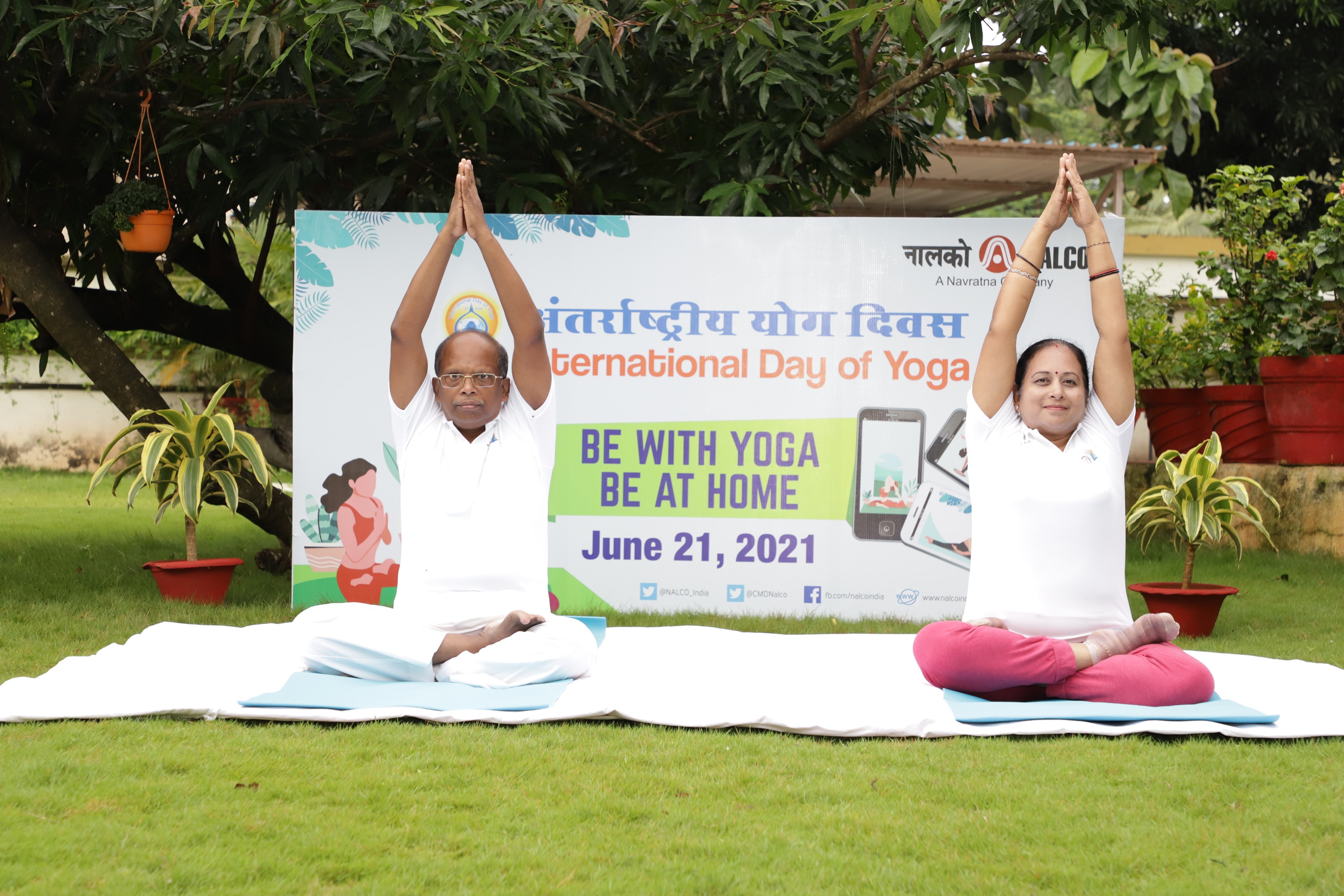 Indian-GRAPEVINE-nalco-celebrates-international-day-of-yoga-2021