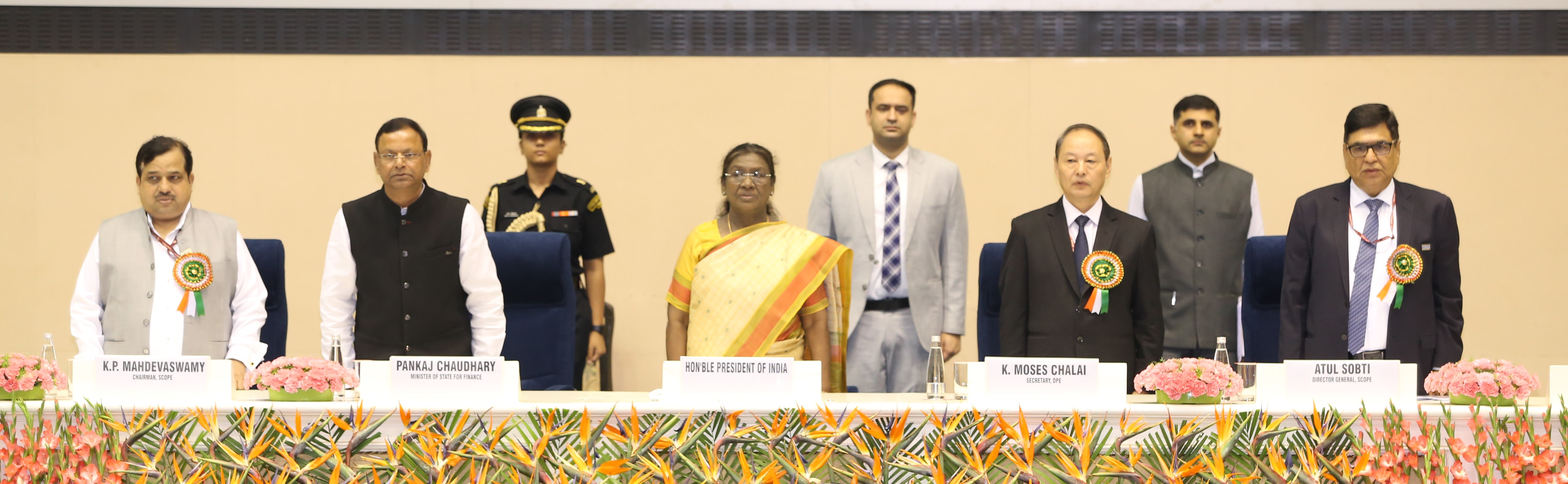 Project-Your-State-honble-president-of-india-confers-scope-eminence-awards-to-pses