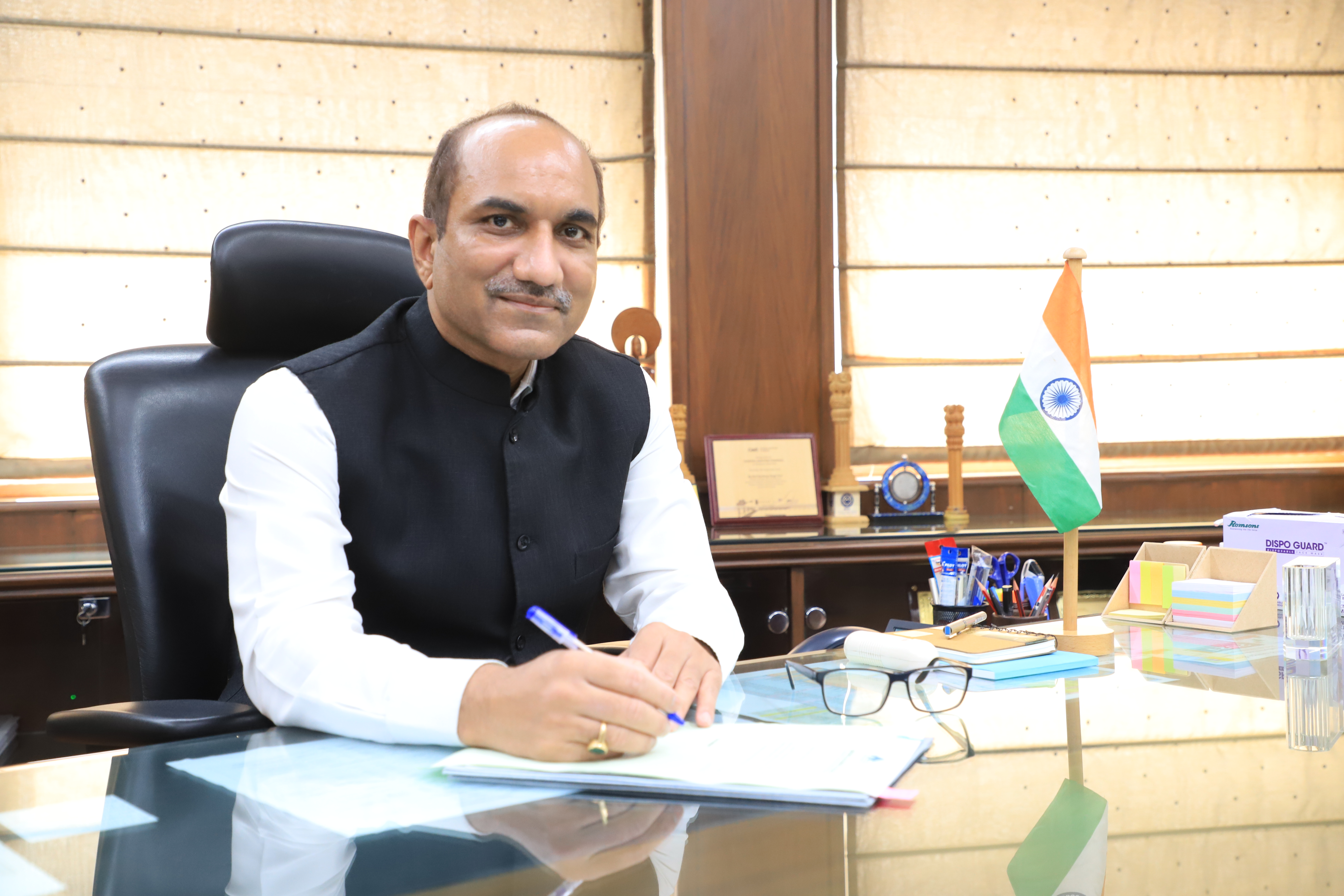 Project-Your-State-shri-sanjeev-kumar-takes-over-as-chairman-airports-authority-of-india