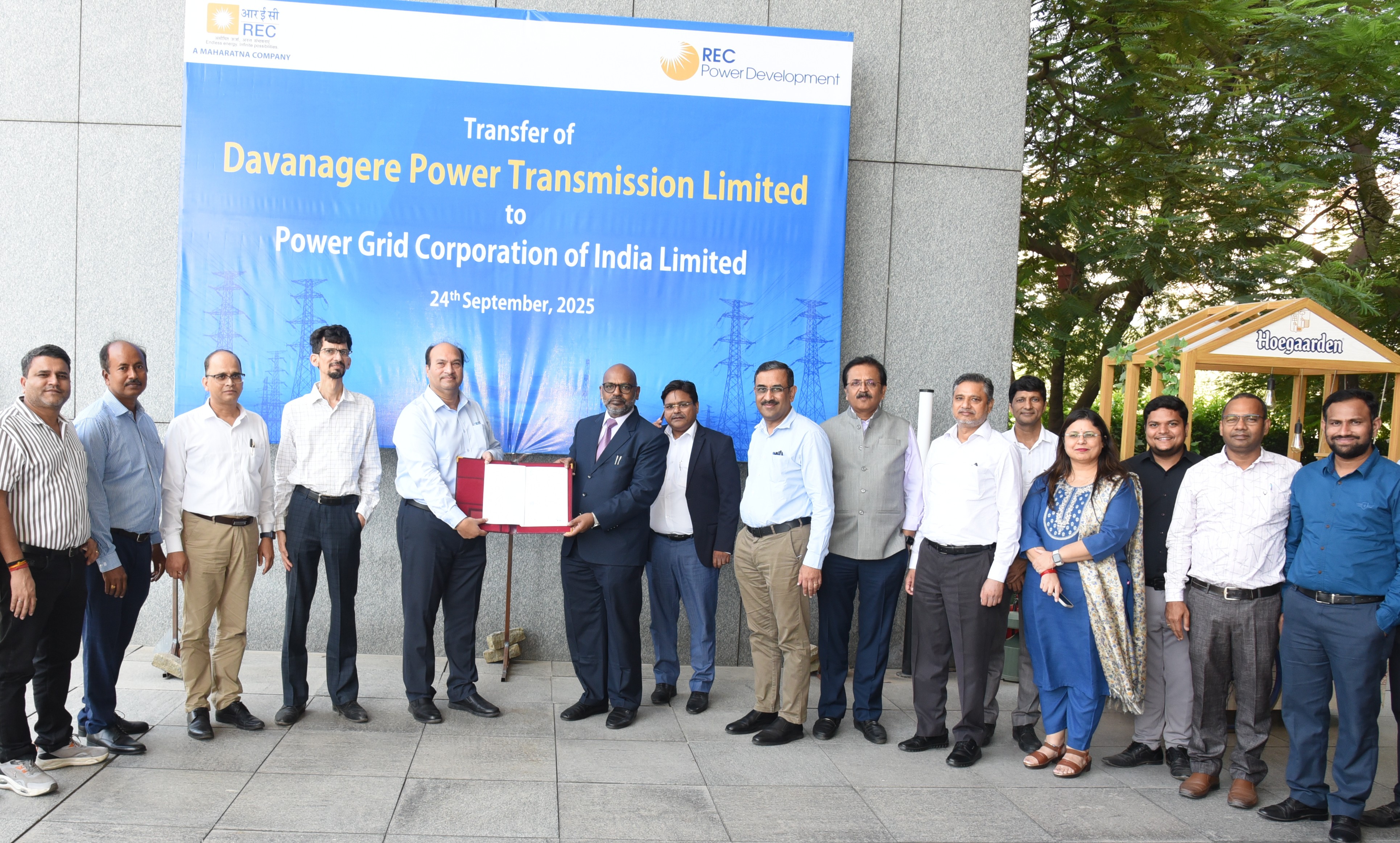 Indian-GRAPEVINE-recpdcl-handsover-davanagere-power-transmission-spv-to-power-grid-corporation-of-india-limited
