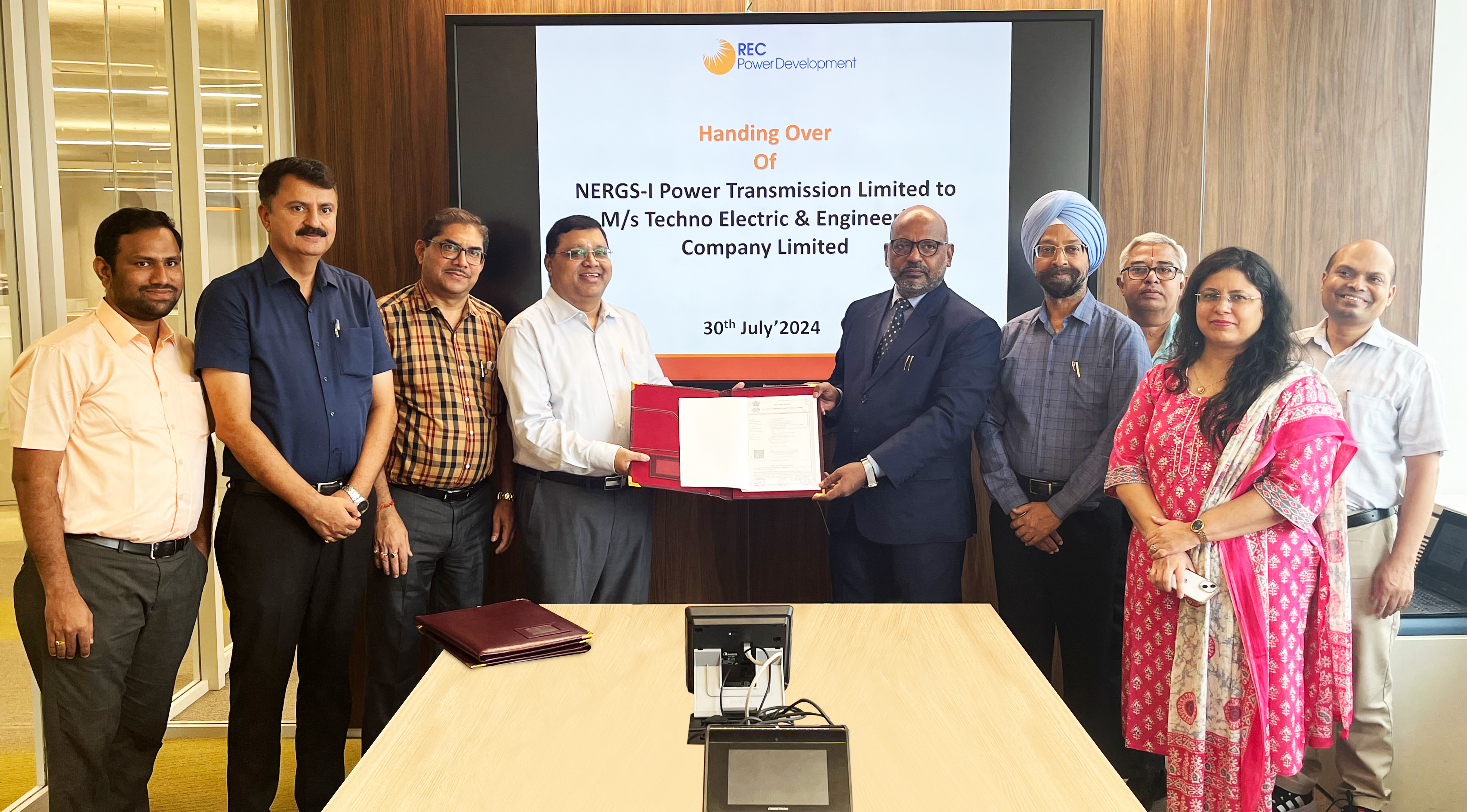 Project-Your-State-recpdcl-hands-over-nergs-i-power-transmission-limited-to-ms-techno-electric--engineering-company-lim