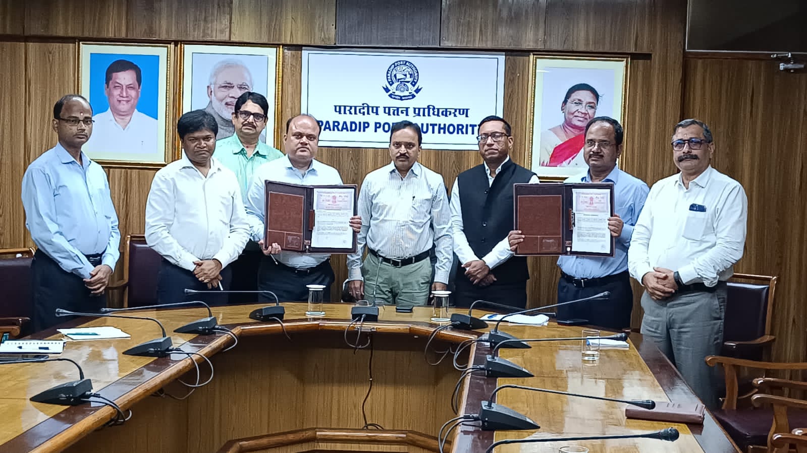 Indian-GRAPEVINE-nbcc-inked-mou-with-paradip-port-authority