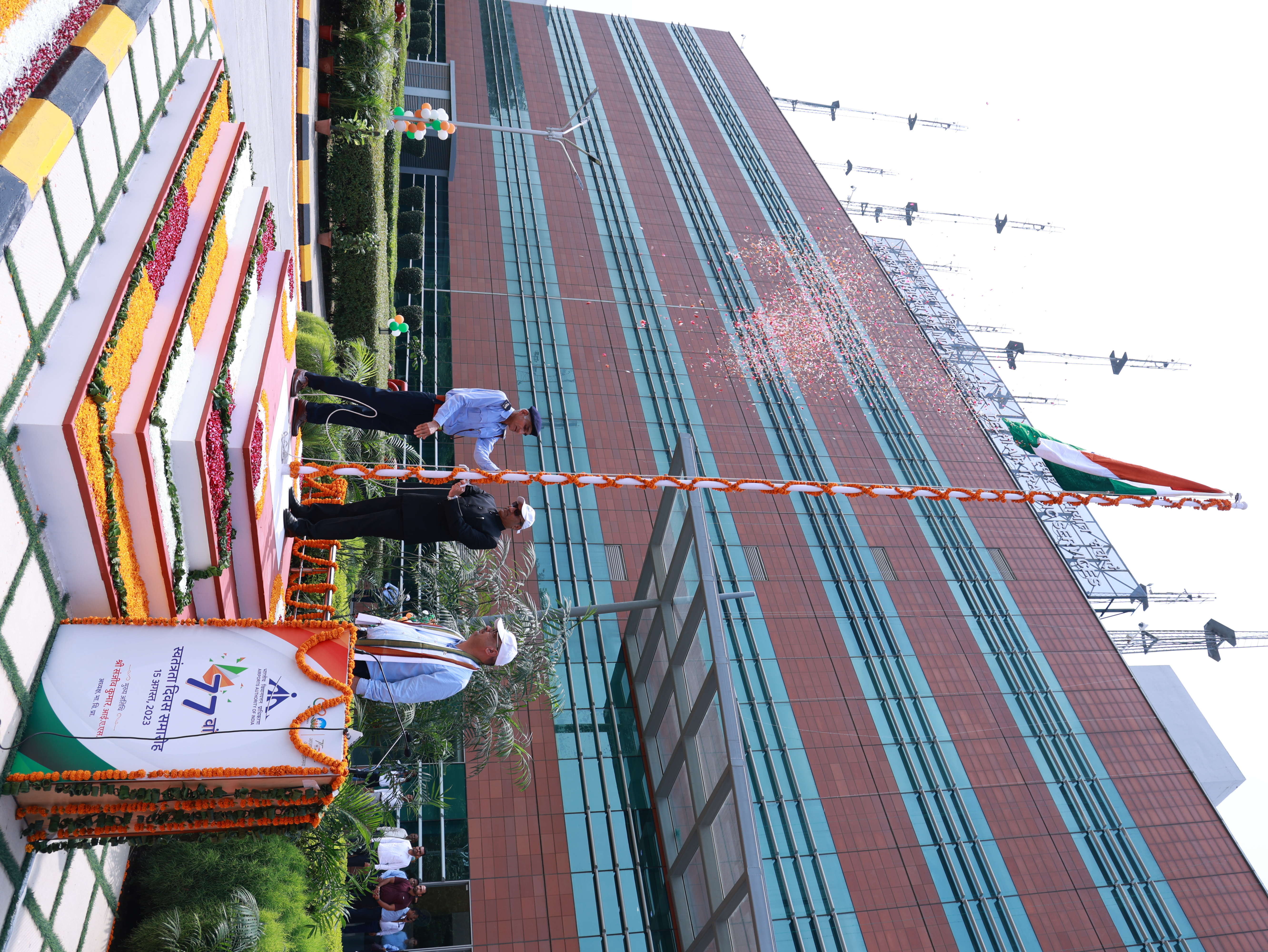 Indian-GRAPEVINE-aai-celebrates-77-th-independence-day