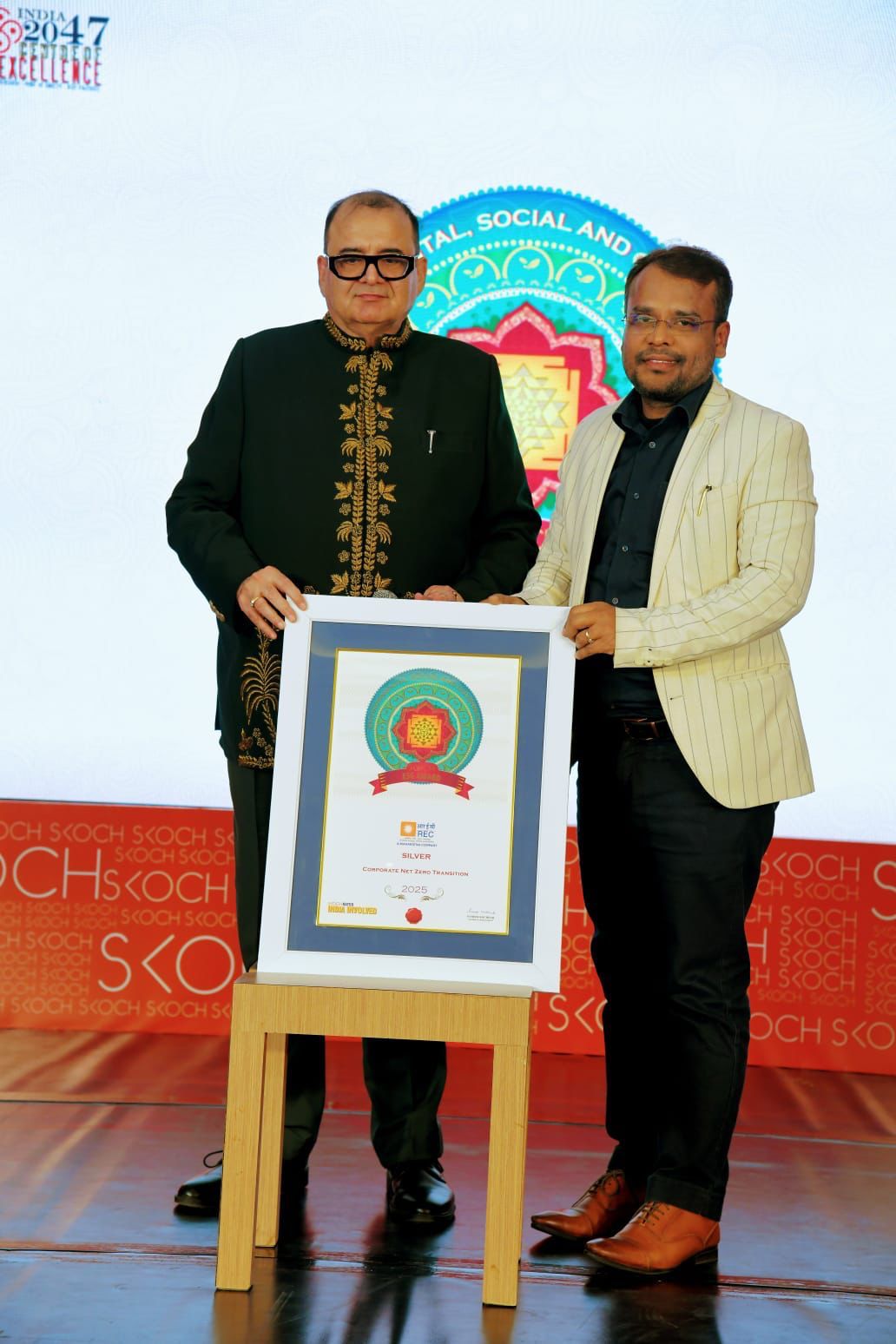 Indian-GRAPEVINE-rec-limited-wins-skoch-award-2025-for-corporate-net-zero-transition