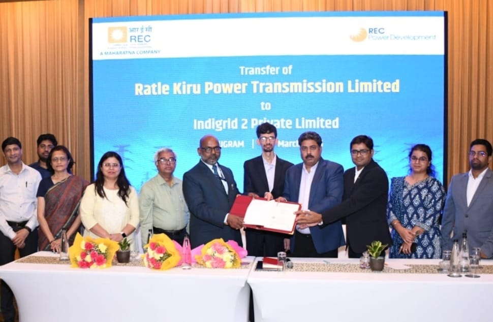 Indian-GRAPEVINE-recpdcl-handovers-ratle-kiru-power-transmission-limited-a-spv-of-transmission-project-to-indigrid-2-