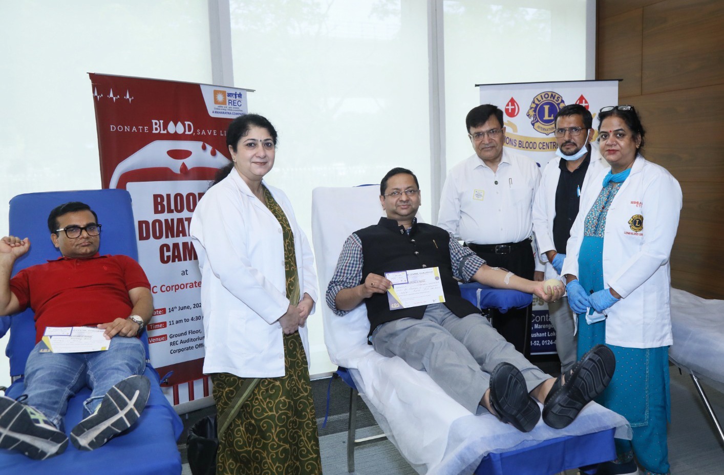 Indian-GRAPEVINE-rec-limited-organizes-blood-donation-camp-on-world-blood-donor-day