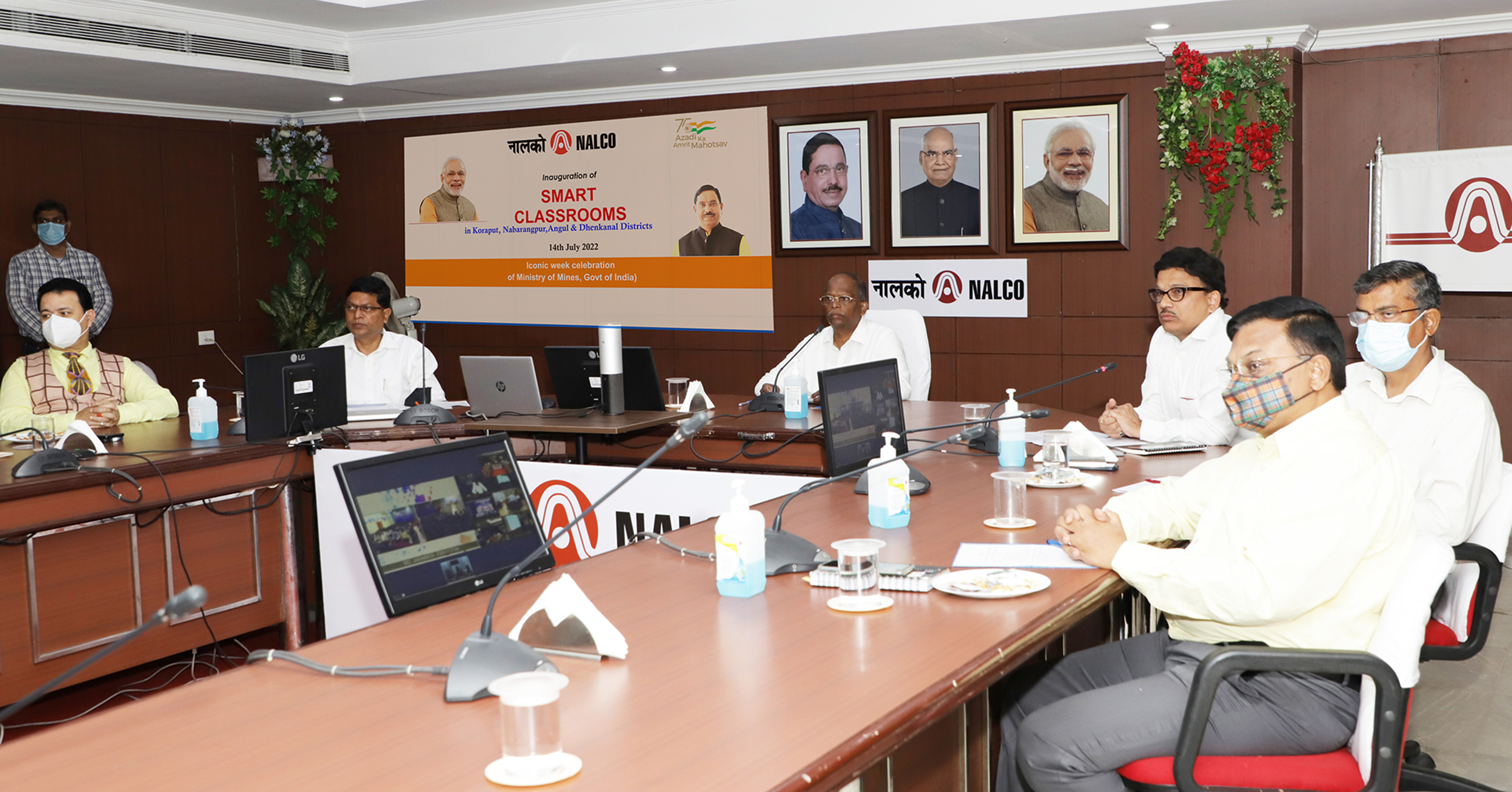 Indian-GRAPEVINE-nalco-joins-the-nation-in-celebrating-azadi-ka-amrit-mahotsav-by--launching-300-smart-class-rooms-in