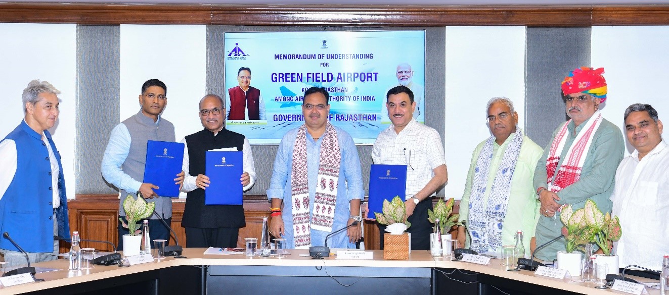 Indian-GRAPEVINE-aai-signs-mou-with-government-of-rajasthan-for-development-of-a-greenfield-airport-at-kota-in-rajast