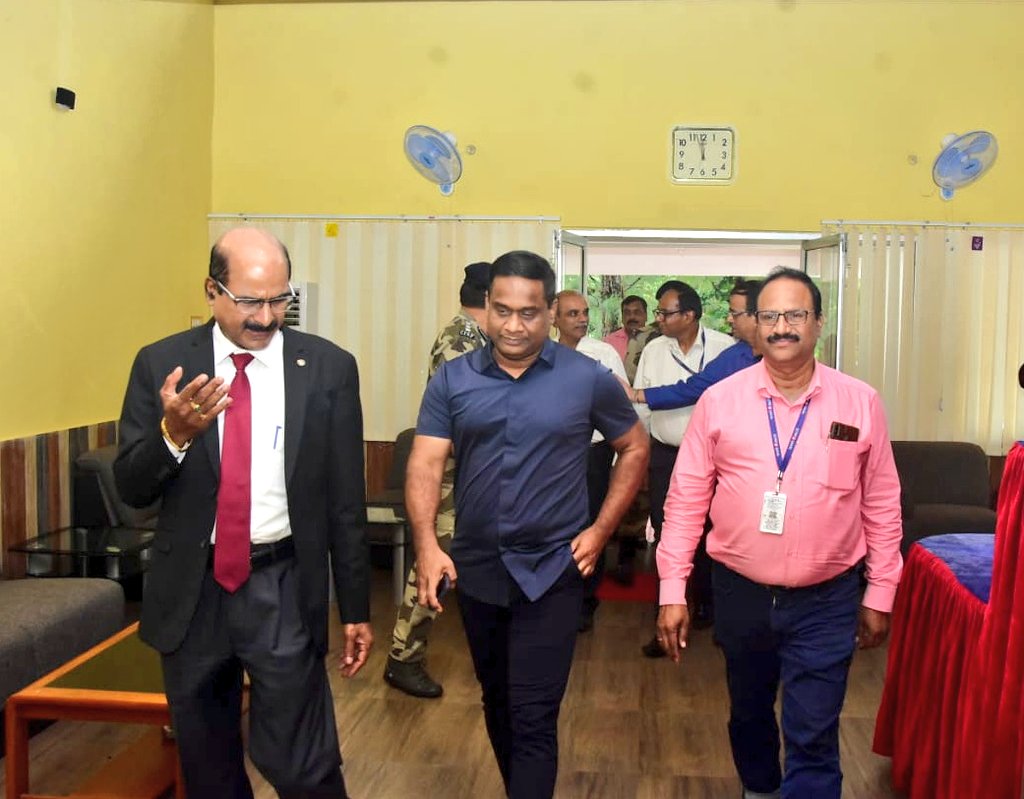 Project-Your-State-drmangamuthu-ias-vpa-chairperson-have-visited--nalco-damanjodi-plant-at--koraput-odisha