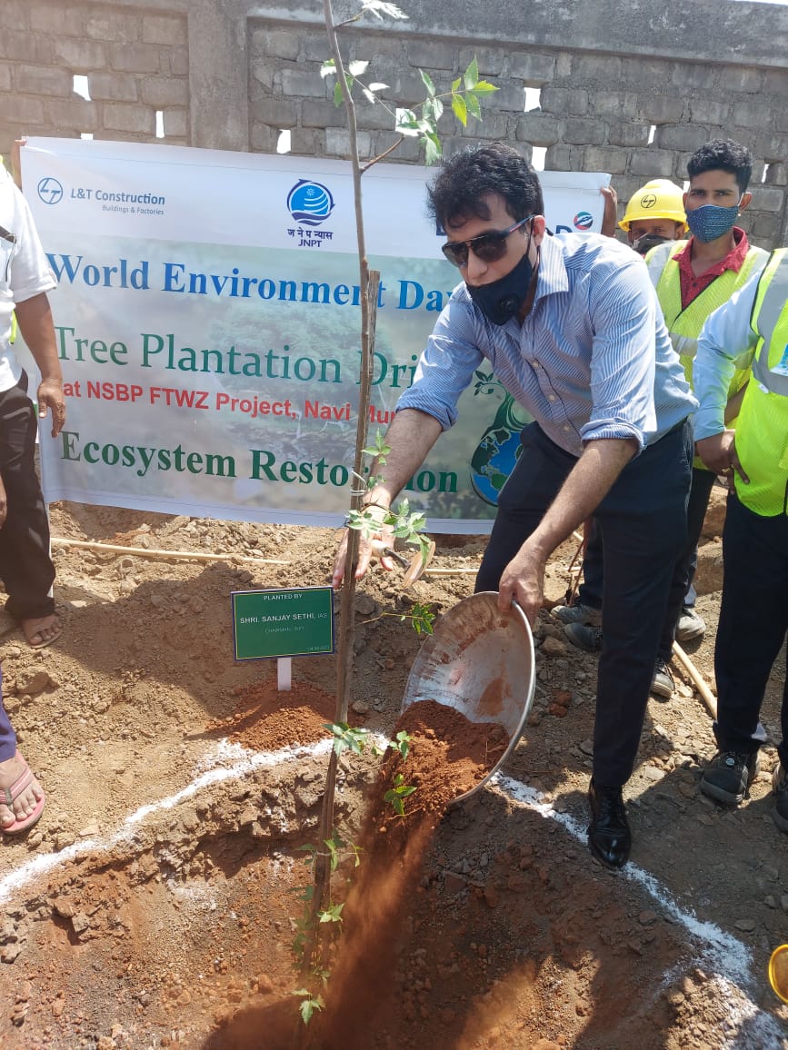Project-Your-State-jnpt-celebrates-world-environment-day-2021