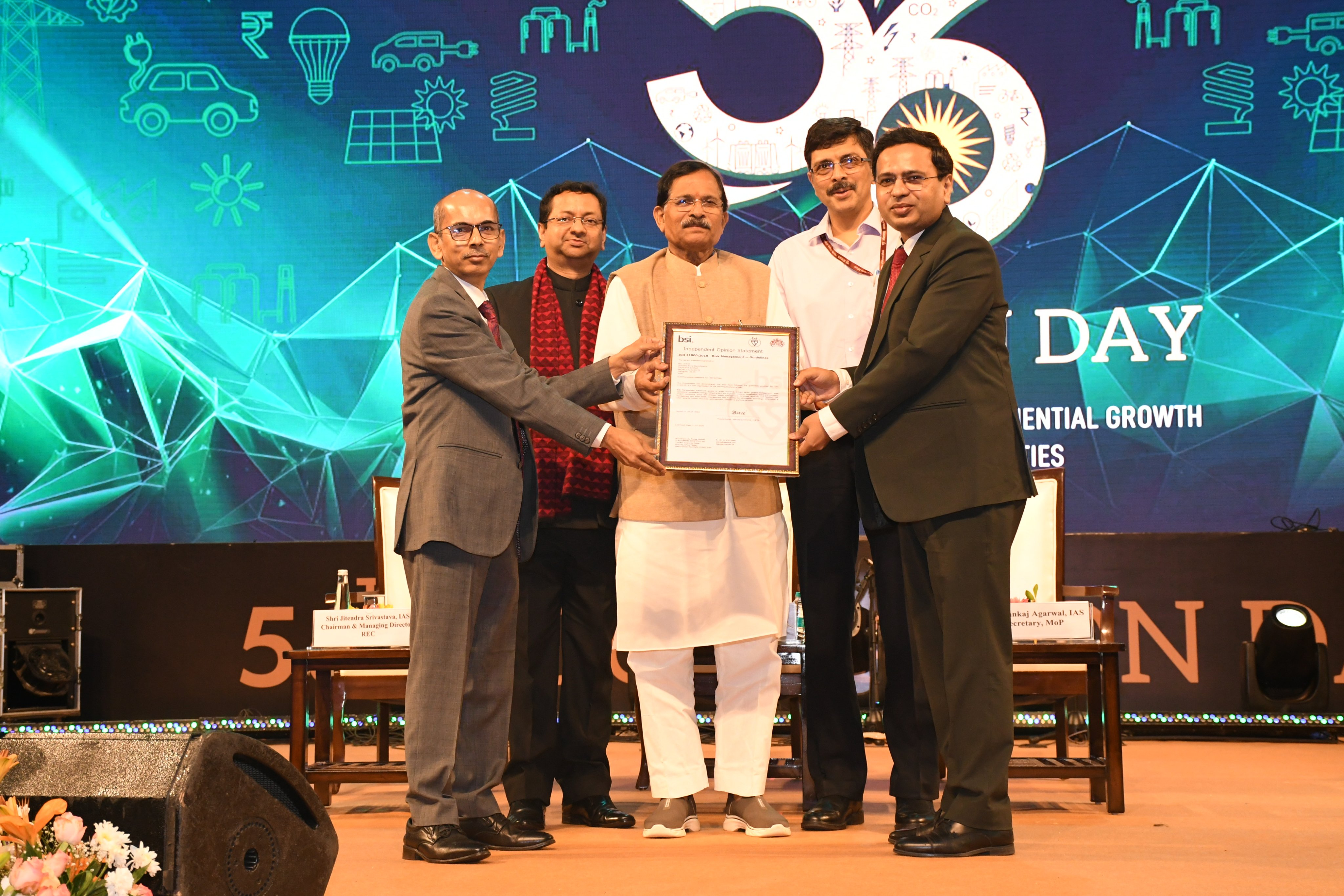 Project-Your-State-rec-limited-becomes-first-indian-public-sector-nbfc-to-achieve-iso-310002018-certification