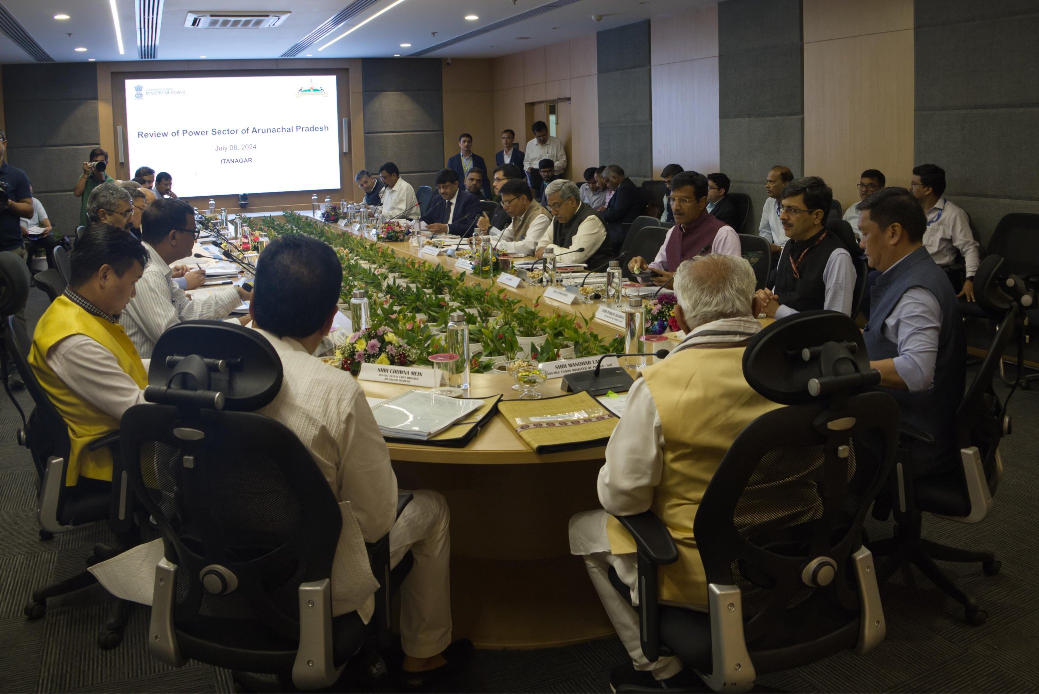 Project-Your-State-review-meeting-conducted-for-power-sector-in-arunachal-pradesh-