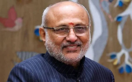 C. P. Radhakrishnan Attends Inaugural Day of Pujya Morari Bapu’s Ram Katha