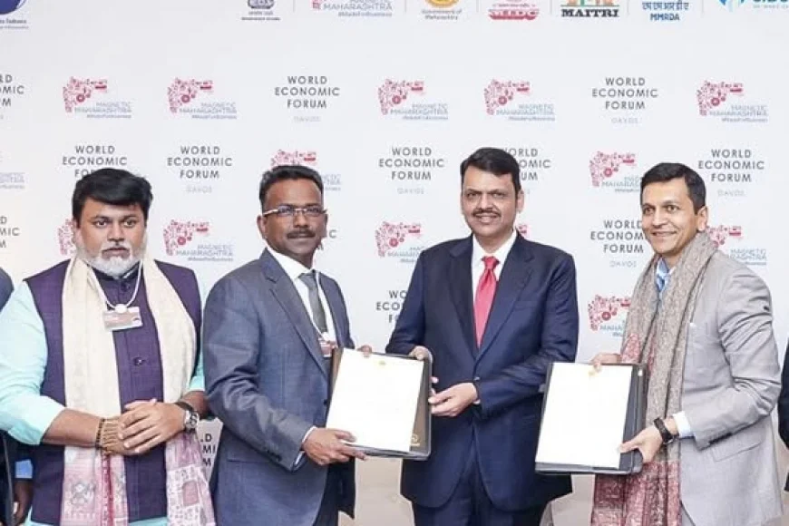 Maharashtra Becomes India’s Preferred Gateway for Global Investment: CM Fadnavis at WEF Davos