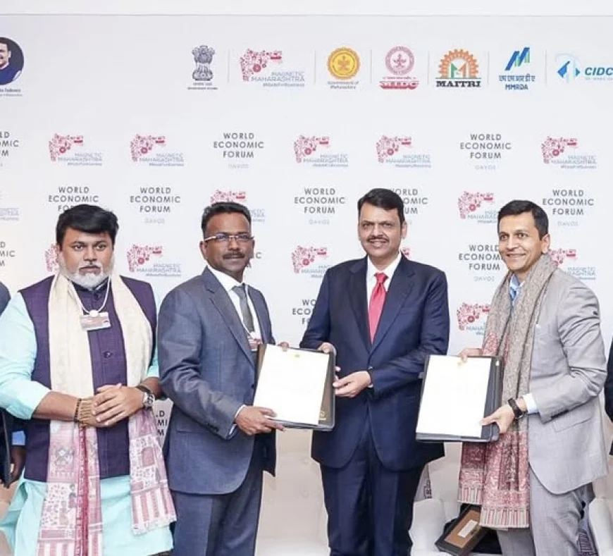Maharashtra Becomes India’s Preferred Gateway for Global Investment: CM Fadnavis at WEF Davos
