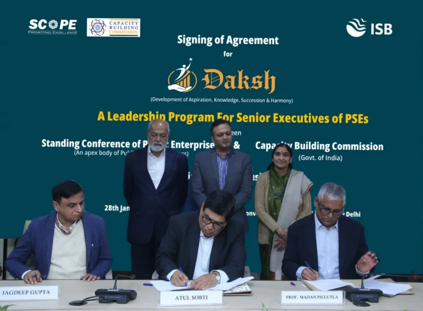 SCOPE and Capacity Building Commission partner with ISB for DAKSH Leadership program