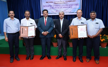 NLC INDIA LIMITED SIGNS MoA WITH NIT TIRUCHIRAPALLI FOR ADVANCED  R&D COLLABORATION IN MINING TECHNOLOGY