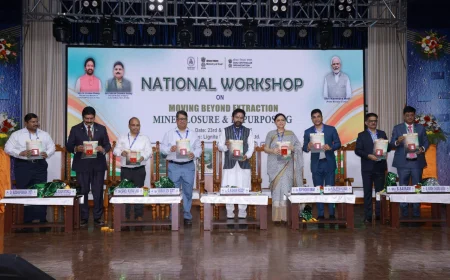 INDIA’S FIRST NATIONAL-LEVEL WORKSHOP ON MINE CLOSURE ORGANISED BY MINISTRY OF COAL AND NLC INDIA LIMITED AT NEYVELI