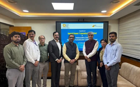 RECPDCL Hands Over Umred Power Transmission Limited, a SPV of Intra State Transmission Project of Maharashtra, to M/s Maharashtra State Electricity Transmission Company Limited