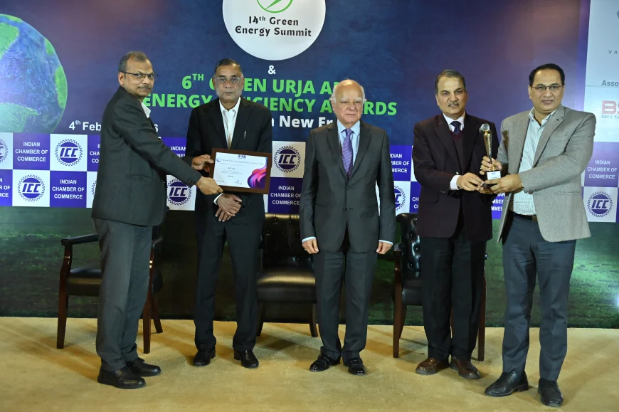 REC Limited Wins Prestigious ICC Green Urja and Energy Efficiency Award