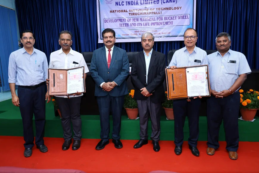 NLC INDIA LIMITED SIGNS MoA WITH NIT TIRUCHIRAPALLI FOR ADVANCED  R&D COLLABORATION IN MINING TECHNOLOGY