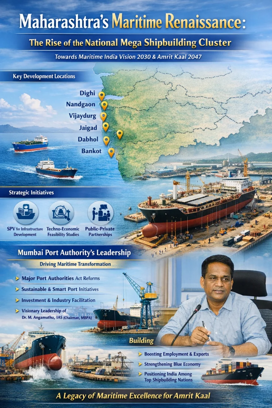 Blue Economy Revolution: Maharashtra Sets Sail to Become a Global Shipbuilding Hub