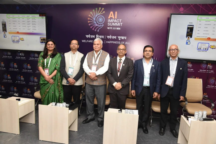 REC showcases first live demonstration of Peer‑to‑Peer Energy Trading pilot at India AI Impact Summit 2026