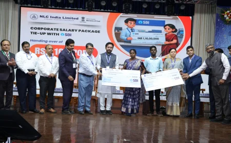 CORPORATE SALARY PACKAGE BENEFITS EXTENDED TO NLCIL EMPLOYEE BY SBI