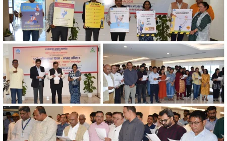 NBCC Observes 55th Safety Week 2026, Reaffirms Commitment to Workplace Safety.