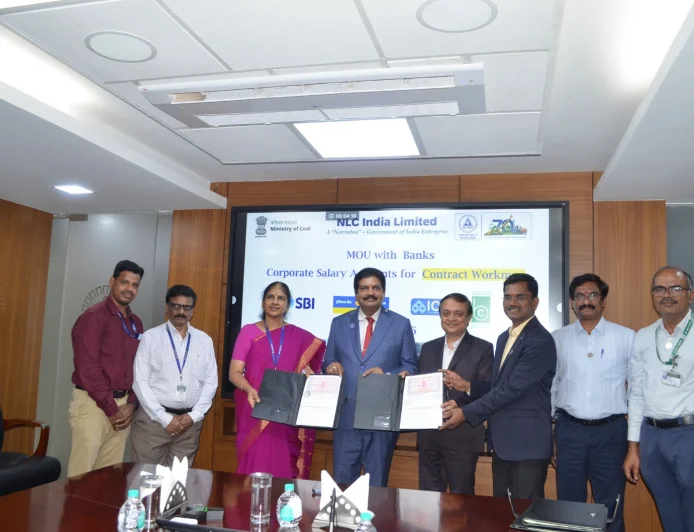 NLC India Limited Partners with Leading Banks to Extend Corporate Salary Package Accounts to Contract Workmen