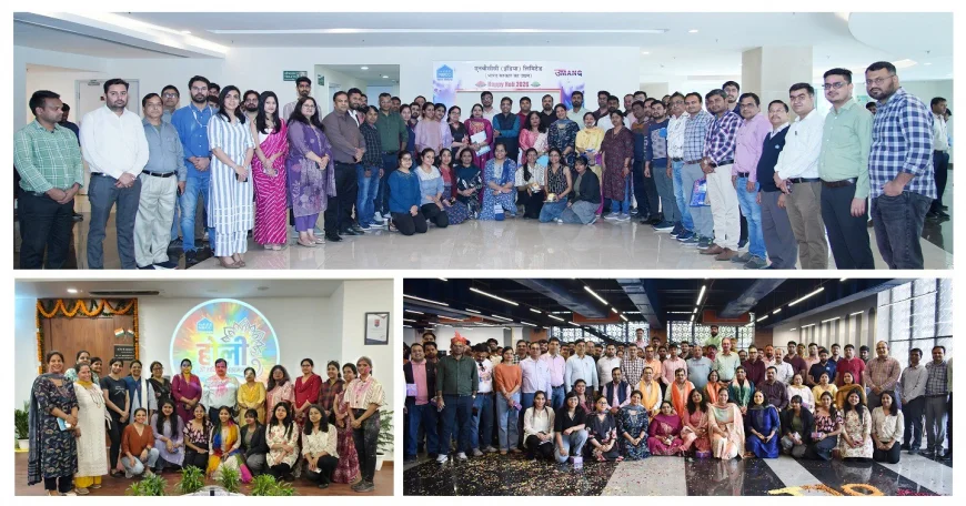 NBCC Celebrates Holi with Enthusiasm; Organises Cultural Activities for Employees