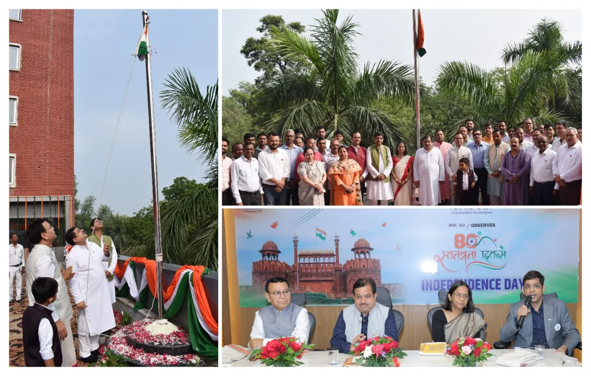 NBCC Celebrates 80th Independence Day with Patriotic Fervour; Official Anthem Introduced and Employees Felicitated