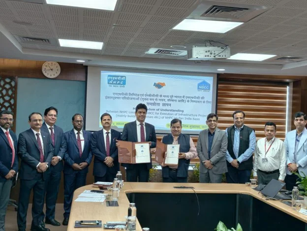 NBCC and NHPC Sign MoU for Pan-India Execution of Infrastructure Projects