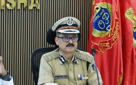 Vinaytosh Mishra Given Additional Charge of Odisha DGP After Khurania's Retirement